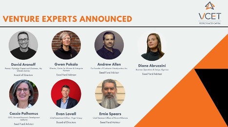 VCET Adds 7 New Venture Experts to Team