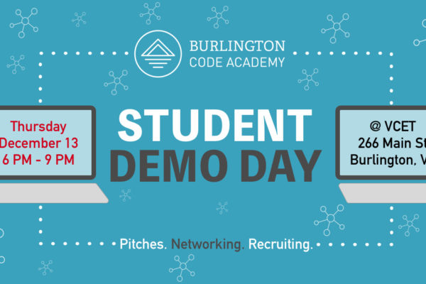 Burlington Code Academy Student Demo Day