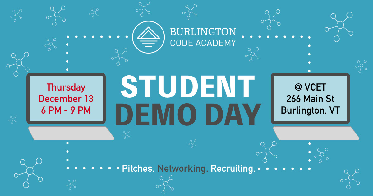 Burlington Code Academy Student Demo Day